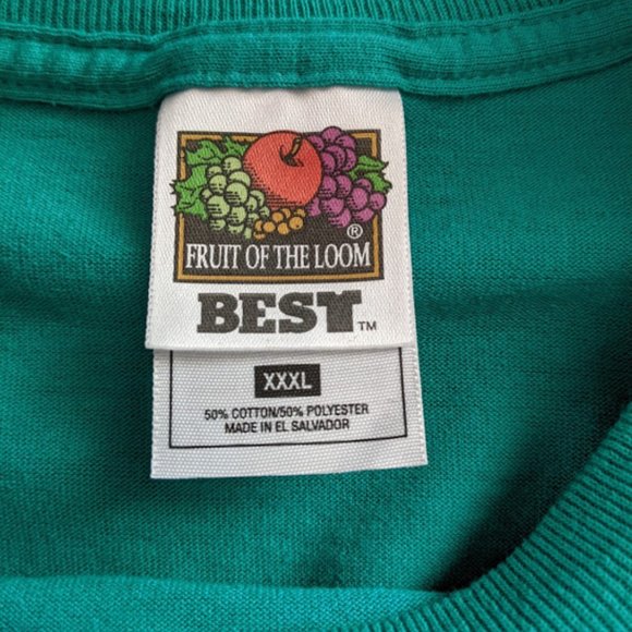 Harlem, NY teal green unisex t-shirt, XXXL - Picture 3 of 5